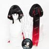 Zona Peripatética Zero Jane Du cos Peruca Simulação Scalp Top Peruca de duas cores Jogo Cosplay Peruca