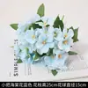 Liquidação! Buquê Único de Flores Artificiais Arranjo de Flores de Simulação Exibição Buquê de Casamento Haste Única Cabo de Plástico Flor Flor Decorativa Flor Seca