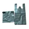 Bolsa chaleco gris plateado Bolsa gris plateada Bolsa de plástico gris plateado Gris tamaño grande Tamaño pequeño Tamaño mediano bolsa de plástico