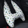Almohada para Coche para Prevenir Tensión en el Cuello, Reposacabezas de Coche de Dibujos Animados Lindo, Almohada de Soporte para el Cuello, Reposacabezas de Coche para Niños, Gadget para Dormir en el Asiento Trasero