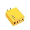Novo Modelo Carregador de Celular Duplo Pd+ Duplo USB Tipo-C com Múltiplas Portas, Adaptador de Viagem de Carregamento Rápido Padrão Europeu e Americano