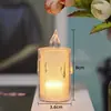 Vela LED electrónica de columpio simulado tipo ola sin humo, diseño de escena para propuesta romántica, directo de fábrica