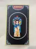 Chaveiro com Personagens da Ópera, Produtos Culturais de Maquiagem Facial da Ópera de Pequim, Lembranças de Metal, Mu Guiying, Xi Shi, Yang Guifei Chaveiro