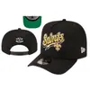 Gorra de Béisbol de Borde Plano Bordada con SF de Equipo de Fútbol de la Liga Mayor de 32 Equipos Ajustable Transfronterizo para Exteriores Calle Hip-Hop