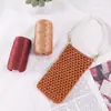 Fio de Fita Plana, Fio de Seda de Gelo, Chapéu, Chinelos de Verão, Bola de Lã, Kit de Material para Crochê DIY, Fio para Tricô Artesanal, Bolsa
