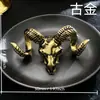 Colección de Año Nuevo 2026: Broche de Cordero del Zodiaco Dorado, un pasador elegante y con estilo para mujer, perfecto como accesorio o regalo de Año Nuevo