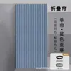 Cortina de ducha plegable transfronteriza, tela impermeable para baño, cortina divisoria para cabina de ducha, cortina colgante para apartamento y escuela
