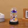 Regalo Creativo Romántico Festival Tanabata Lámpara de Ambiente Flor Eterna Cubierta Acrílica Caja de Regalo para Parejas Diseño de Habitación para Bodas Adornos Pequeños