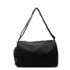 Nova bolsa de viagem casual de cor sólida para viagens curtas, simples e estilosa, versátil para bagagem de mão, viagens de negócios e estadias em hotel; pode ser usado como bolsa transversal