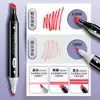 Conjunto de Marcadores Coloridos Ponta Dupla Transfronteiriço para Crianças e Estudantes, Canetas Coloridas Específicas para Arte Atacado, Marcadores de Desenho à Base de Óleo