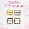 Envío Gratis Mini Hebilla Japonesa Hebilla de Cinturón Bjd Accesorios Ropa de Bebé Hebilla de Correa de Tela Accesorios para Muñecas