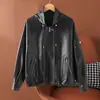 Roupas Femininas Estilo Europeu e Americano Transfronteiriças Outono 2026 Novo Estilo Jaqueta de Couro com Lapela e Cinto, Top Plus Size
