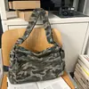 Bolso Tote de Viaje con Estampado de Leopardo Transfronterizo para Mujer Otoño 2025 Nuevo de Moda Gran Capacidad Bolso de Hombro Cruzado de Moda
