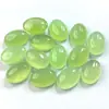 Atacado do Fabricante Amazon Mais Vendido Calcedônia de Uva Cabochão Oval para Anéis DIY Feitos à Mão