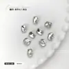 Joias Diamante para Nail Art Coloridas de Fundo Pontiagudo Octagonal Grandes, Médias e Pequenas Cubo de Açúcar Mahjong Diamante Super Brilhante para Nail Art Joias de Diamante para Unhas Atacado