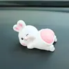 Adornos para coche descompresión Q play rey de los pedos decoración de coche adornos para consola central lindo animal de dibujos animados muñeco hogar