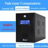 Svc Ups Nobreak 720W Monitoramento Regulado Servidor 3 Computadores Único 50 Minutos Backup de Emergência