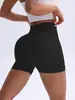 Shorts de Yoga de Cintura Alta Levanta Glúteos para Mujer, Leggings Transpirables de Secado Rápido con Sensación de Segunda Piel para Fitness, Deportes al Aire Libre, Running y Yoga