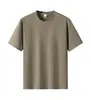 Camiseta de Algodão Leve de Luxo com Sensação de Gelo 220g Manga Curta 8 Cores Lançamento Verão 2026 Casual Versátil Unissex Pode Imprimir Texto