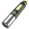 Lanterna de laser luz forte carregamento longo alcance super brilhante camping ao ar livre mini pequena portátil multifuncional portátil lâmpada de macaco portátil