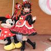 Vestido de Princesa para Niñas Lolita Estilo Nuevo Primavera y Otoño Vestido de Dibujos Animados para Niños Vestido de Cumpleaños para Niña Falda