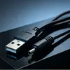 Cabo de alimentação DC2.0, cabo USB para DC, cabo de carregamento com orifício redondo pequeno, cabo de alimentação USB, cabo de dados, fabricante de dropshipping