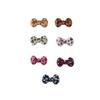 Accesorios para Uñas con Estampado de Leopardo y Moño Versátiles Dopamina Dibujos Animados Carey Pajarita Accesorios de Decoración para Uñas DIY