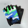 Guantes de Medio Dedo para Niños y Niñas, Guantes para Deportes al Aire Libre, Palma de Tela de Escalera Antideslizante Resistente al Desgaste Guantes de Ciclismo de Medio Dedo