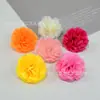 Flores Artificiales Claveles Pequeños 5cm Venta al por Mayor Decoraciones Festivas Kit de Materiales DIY Corona Venta Caliente Transfronteriza