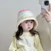 Sombrero para Niños Otoño e Invierno Cálido Grueso Elegante Versátil Sombrero de Pescador para Niñas Bebé A Prueba de Viento Cubo Felpa Cloche Moderno