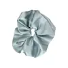 Scrunchie de Cetim Estilo Coreano Elástico de Cabelo para Primavera e Verão com Toque de Luxo para Penteados Altos e Rabos de Cavalo, Acessório de Cabelo com Alta Elasticidade