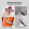 Ferramenta de Limpeza de Lama para Cabeça de Polimento de Unhas, Gel de Limpeza de Unhas Removedor de Poeira, Removedor de Sujeira para Cabeça de Polimento de Unhas, Ferramentas para Unhas
