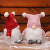 Muñeca luminosa transfronteriza para San Valentín, decoración navideña, muñeca enana sin rostro, decoración de ventana, arreglo de ambiente