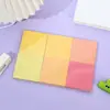Notas Adhesivas Creativas con Fuerte Adhesión y Alto Atractivo Estético, Bloc de Notas Estilo Ins para Estudiantes, 4 Colores, Notas Adhesivas Reutilizables, Bloc de Notas Coloridos al por Mayor