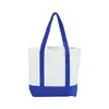 Bolsa de lona en blanco algodón costura personalizada bolsa de mano bolsa de compras plegable bolsa de lona con logo impreso campaña publicitaria