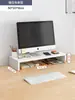 Suporte Elevador para Monitor de Computador Organizador de Mesa Prateleira Rack de Armazenamento para Mesa de Escritório