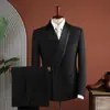 Traje Casual de Negocios para Hombre Modelo Nuevo 2026, Traje de Vestir para Hombre, Esencial de Boda Casual a la Moda