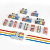 Conector de Fio de Entrada/Saída de Bloco Terminal Clip de Fiação Retardante de Chama Conector de Fio para Iluminação Residencial