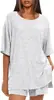 Conjunto Casual de Moda de Verano Transfronterizo Europeo y Americano para Mujer 2026 con Varios Colores Sólidos, Top Holgado y Cómodo de Manga Corta con Cuello Redondo y Shorts