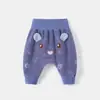Pantalones de Felpa para Bebé para Otoño e Invierno, Ropa Exterior Delgada con Felpa Integrada para Bebés, Pantalones de Algodón con Fondo Amplio para Niños y Niñas, Pantalones Térmicos para Niños Pequeños