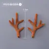 Japón y Corea del Sur Mori horquilla para el pelo de mujer tocado de cuerno de alce de Navidad clip para flequillo de dibujos animados lindo pequeño fresco una generación de pelo
