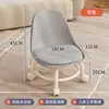 Taburete de Polea para Sala de Estar Rueda Universal Silenciosa Silla Pequeña Desmontable Nuevo Respaldo Bajo Bolsa Suave Popular Banco con Ruedas