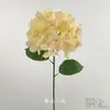 Arranjo de Chão com Flores Artificiais Cor de Champanhe, Rosa de Casamento, Hortênsia, Material de Flores para Corredor de Teto, Arranjo de Decoração para Auditório