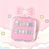 Nuevos Estilos de Pegatinas para Uñas de Dibujos Animados Lindos para Niños, Parches para Uñas Usables con Pegamento de Gelatina, Piezas de Uñas Removibles, Al Por Mayor en Stock