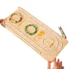 Bandeja de Diseño para Cuentas de Madera DIY Pulsera Escala de Medición Herramienta para Enhebrar Cuentas Bandeja de Joyería Herramienta
