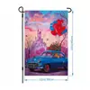Ambiente Romántico Transfronterizo Parejas Decoración Fotográfica para Fiestas de Alto Nivel Día de San Valentín Bandera de Garaje Banner Tela de Fondo
