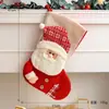 Comércio exterior atacadista meias de Natal decorações de Natal decorações de Natal pingentes de árvore de Natal ornamentos criativos diy