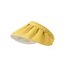Chapéu de Proteção Solar para Mulheres, Proteção UV de Verão, Aba Larga, Chapéu Aberto Ajustável, Chapéu de Sol de Borracha Preta com Cobertura Facial Completa, Boné de Beisebol com Visor Solar