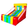 Marco de tiro inflable máquina de tiro slam dunk soporte de baloncesto accesorios deportivos divertidos tiro deportivo al aire libre