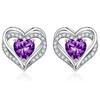 Pendientes Populares para Mujer de Cao Shi Shein, Corazón Nicho Elegante, Pendientes Estilo Occidental, Pendientes para Mujer con Recorte Corazón a Corazón